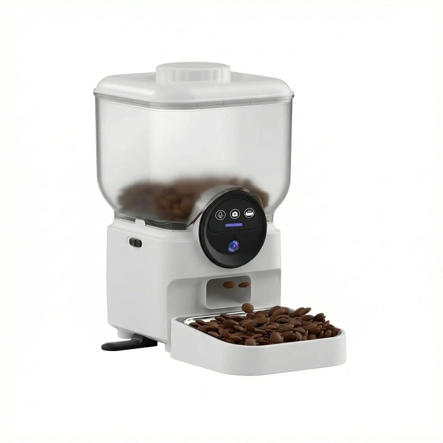 Distributeur de croquettes 6.5L connecté avec caméra | Moustache & Cie Moustache & Cie