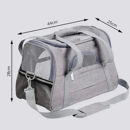 Sac de transport pour animaux de compagnie – confortable, respirant et sécurisé Moustache & Cie