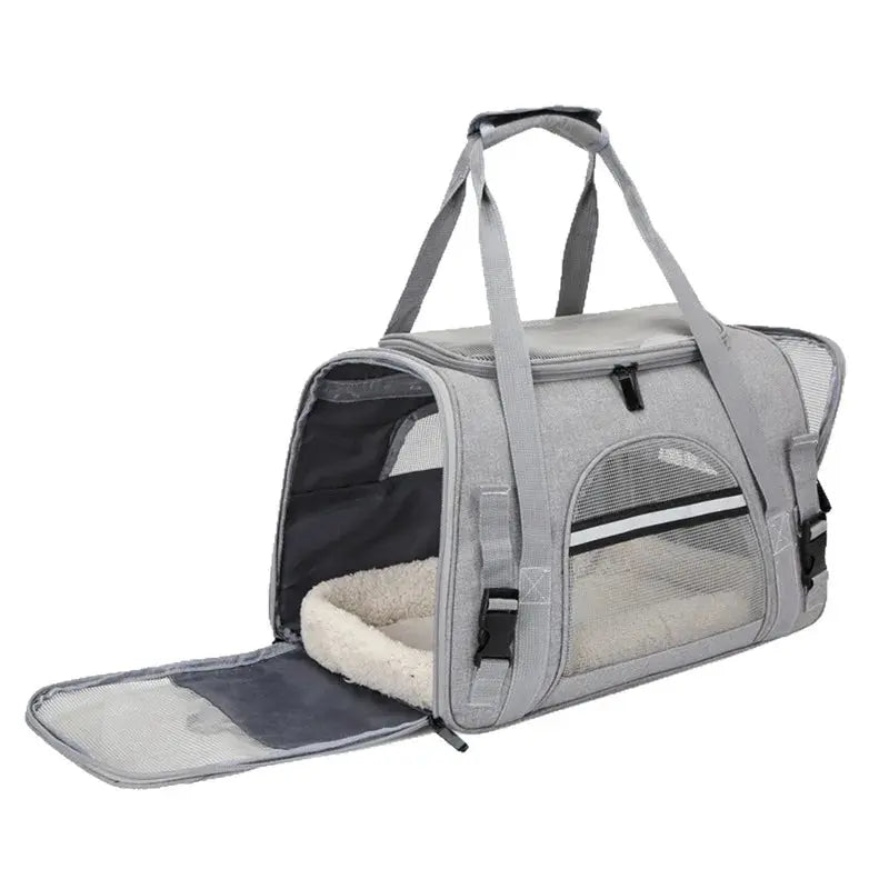 Sac de transport pour animaux de compagnie – confortable, respirant et sécurisé Moustache & Cie