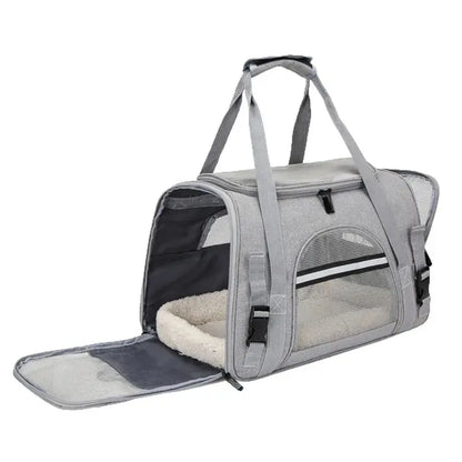 Sac de transport pour animaux de compagnie – confortable, respirant et sécurisé Moustache & Cie