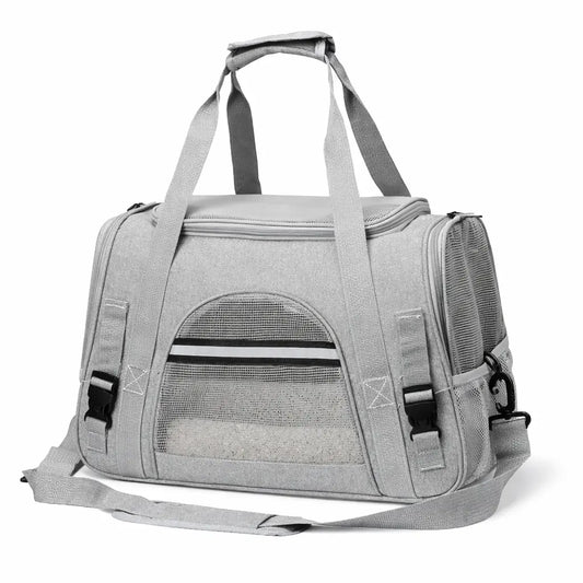 Sac de transport pour animaux de compagnie – confortable, respirant et sécurisé Moustache & Cie