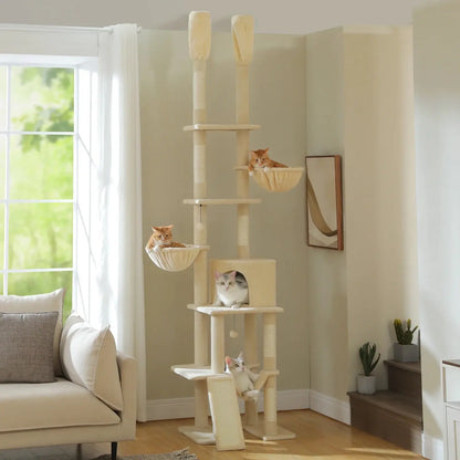 Arbre à chat Sylva ajustable Moustache & Cie