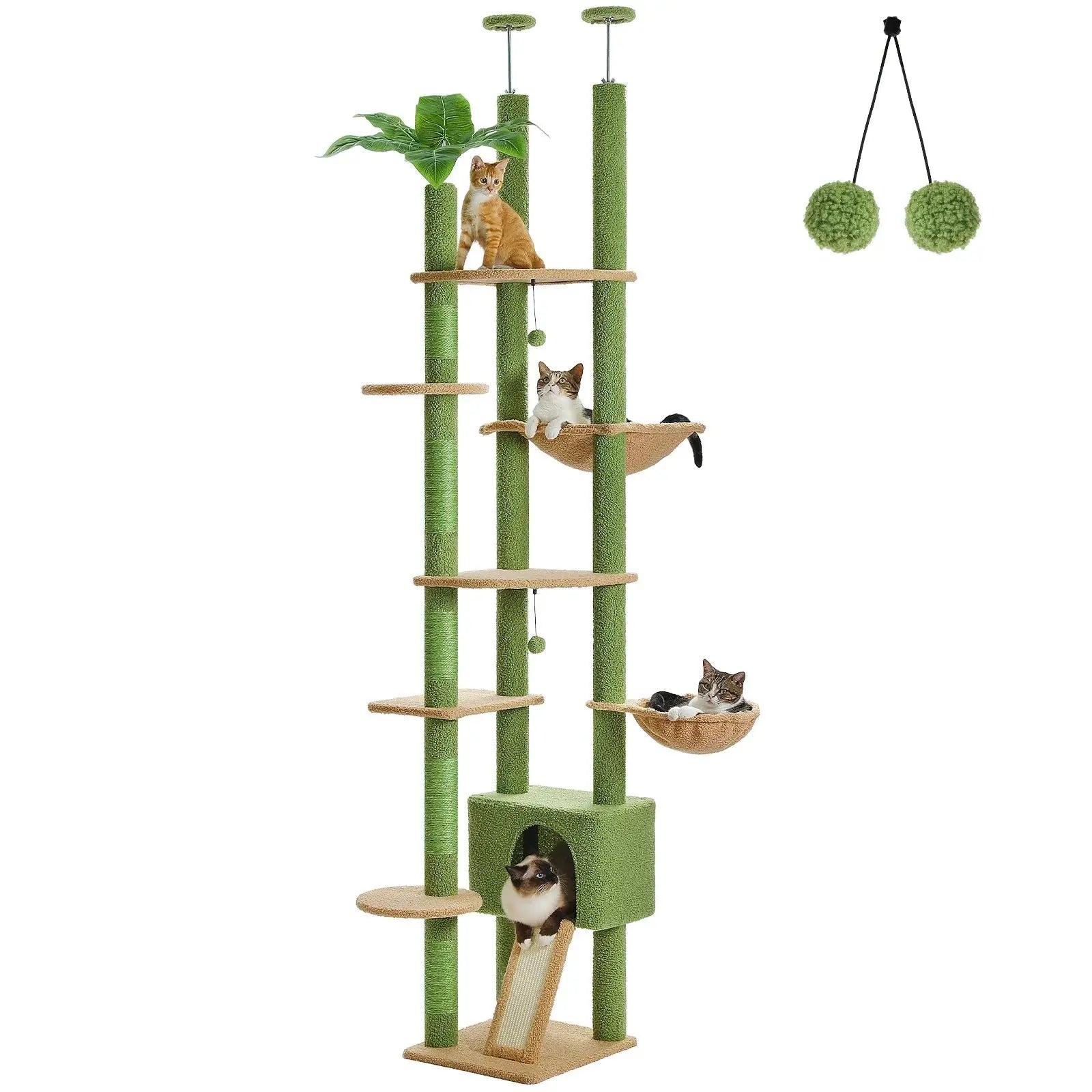 Arbre à chat Orion ajustable Moustache & Cie