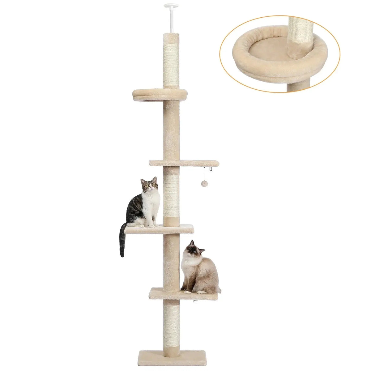 Arbre à chat Altura 274 cm Moustache & Cie