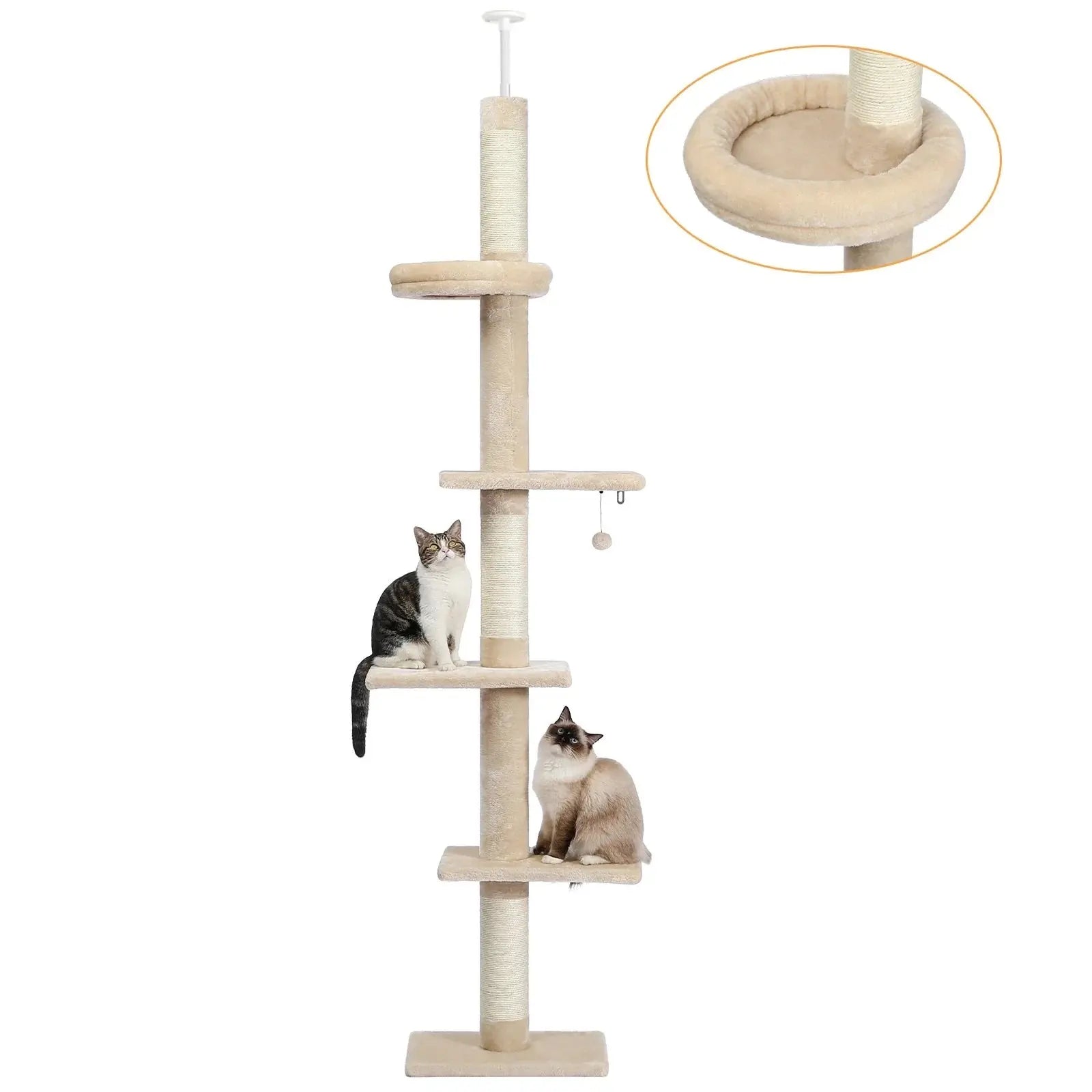 Arbre à chat Altura 274 cm Moustache & Cie