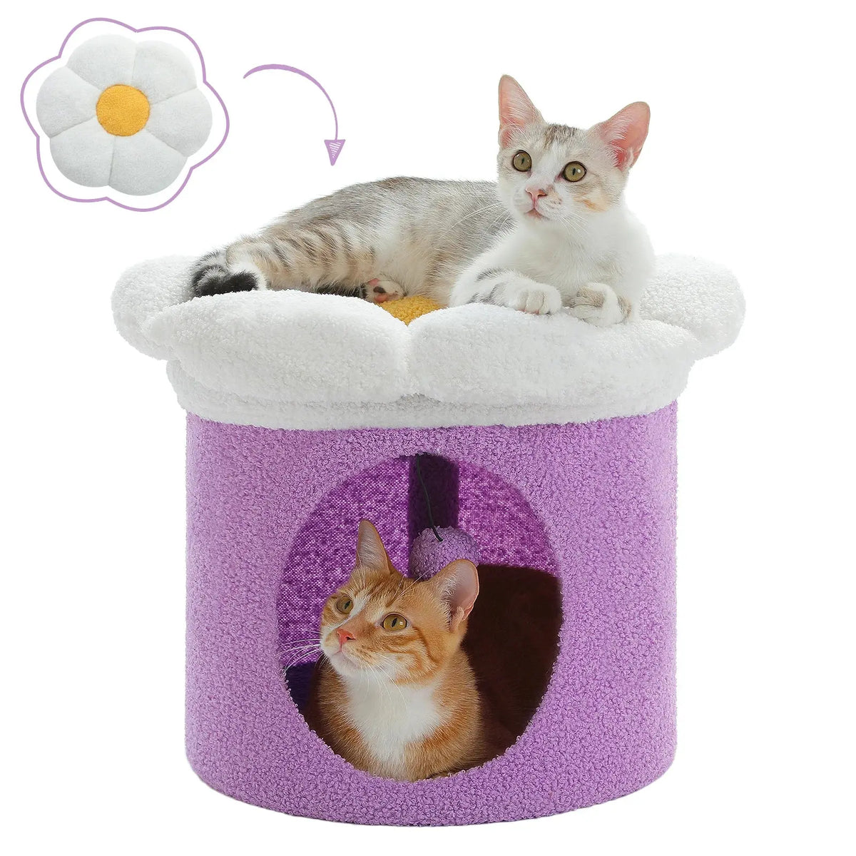 Arbre à chat Luna 40 cm Moustache & Cie