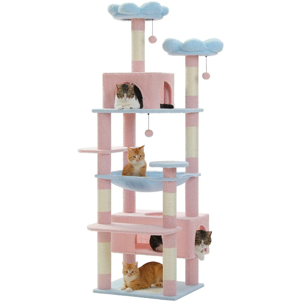 Arbre à chat Atlas 184 cm Moustache & Cie