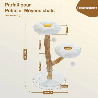 Arbre à chat Aria 92 cm Moustache & Cie