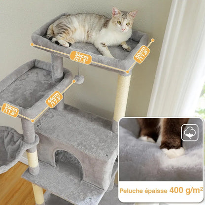 Arbre à chat Everest 186 cm Moustache & Cie