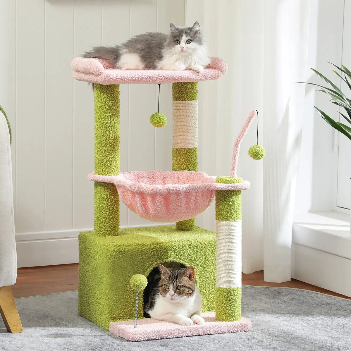 Arbre à chat Olio 84 cm Moustache & Cie