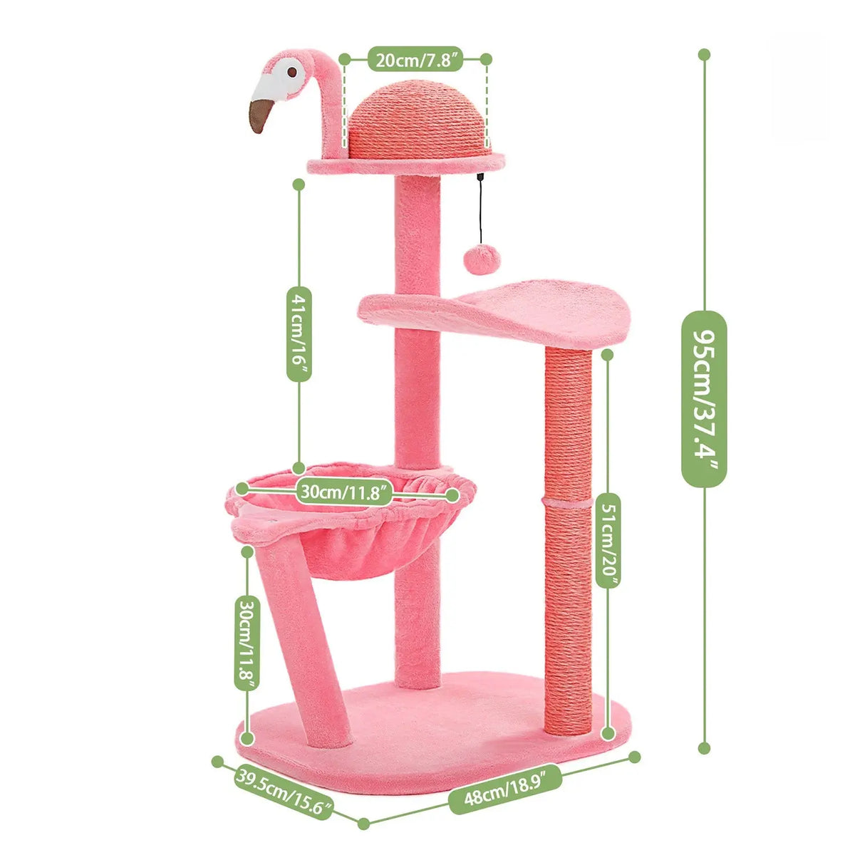 Arbre à chat Orea 95 cm Moustache & Cie