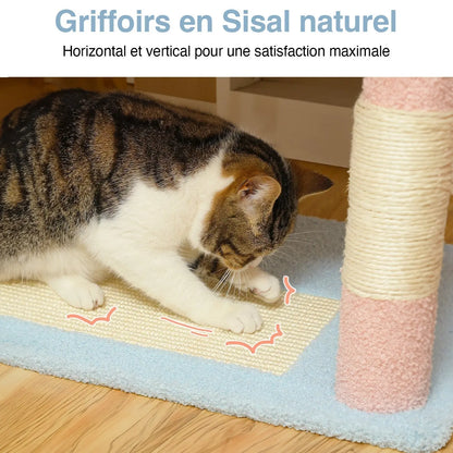 Arbre à chat Atlas 184 cm Moustache & Cie