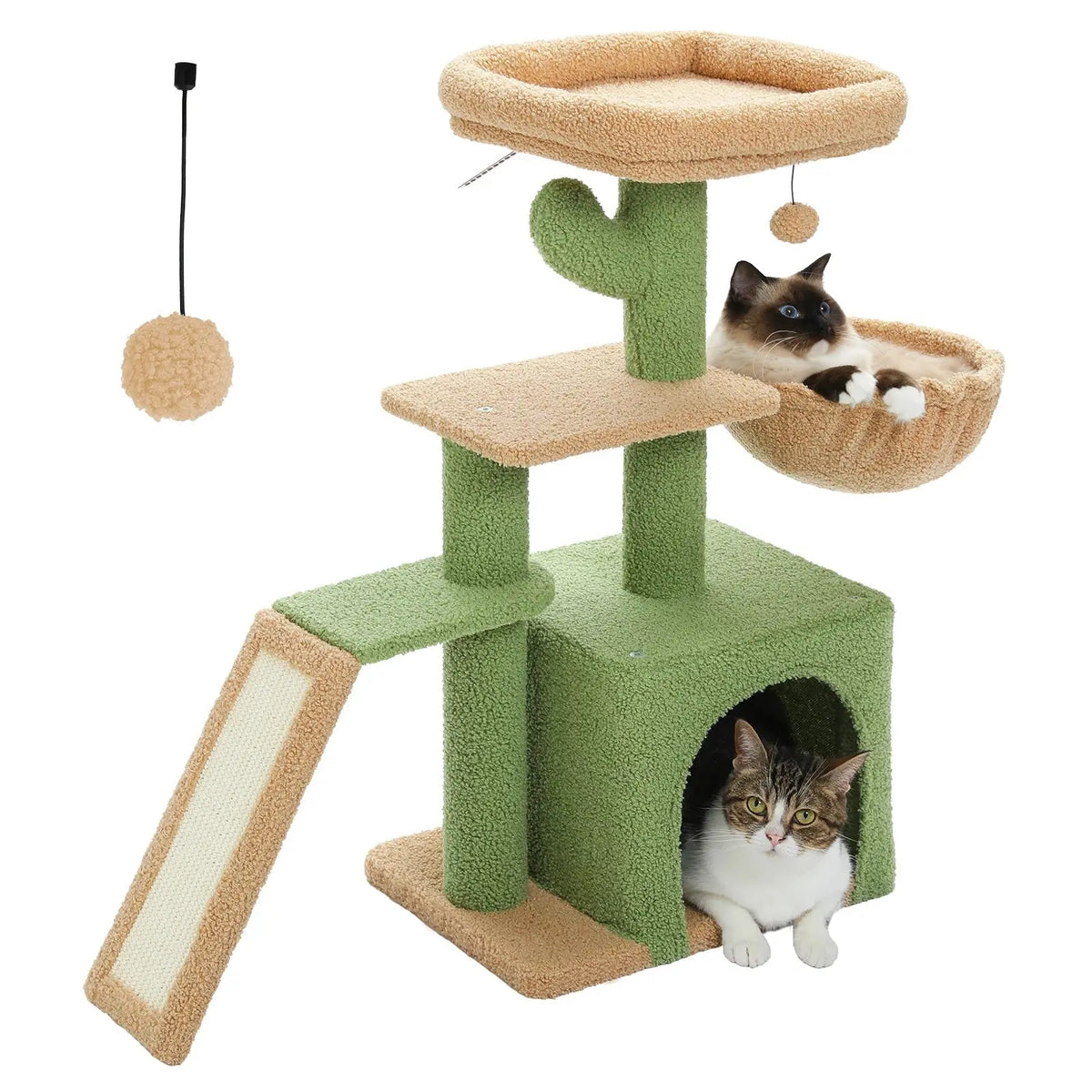 Arbre à chat Pongo 80 cm Moustache & Cie